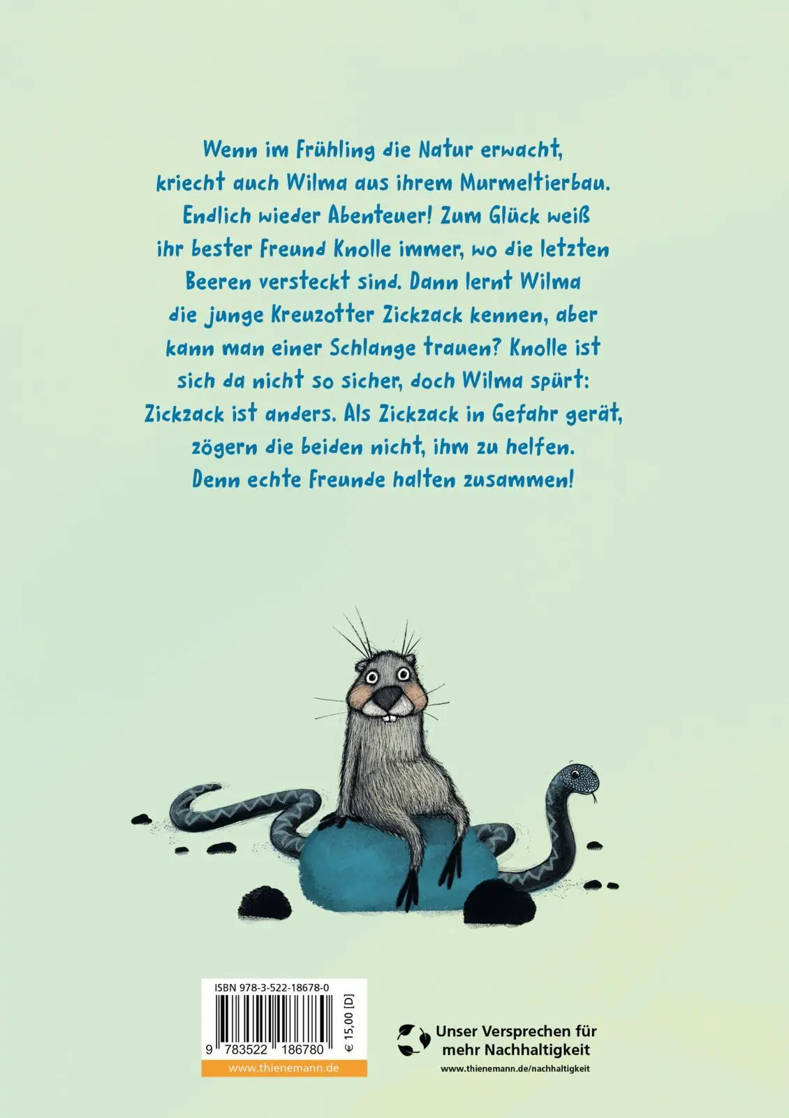 Rückseite: 9783522186780 | Wilma Wildpelz | Lena Frölander-Ulf | Buch | 192 S. | Deutsch | 2025