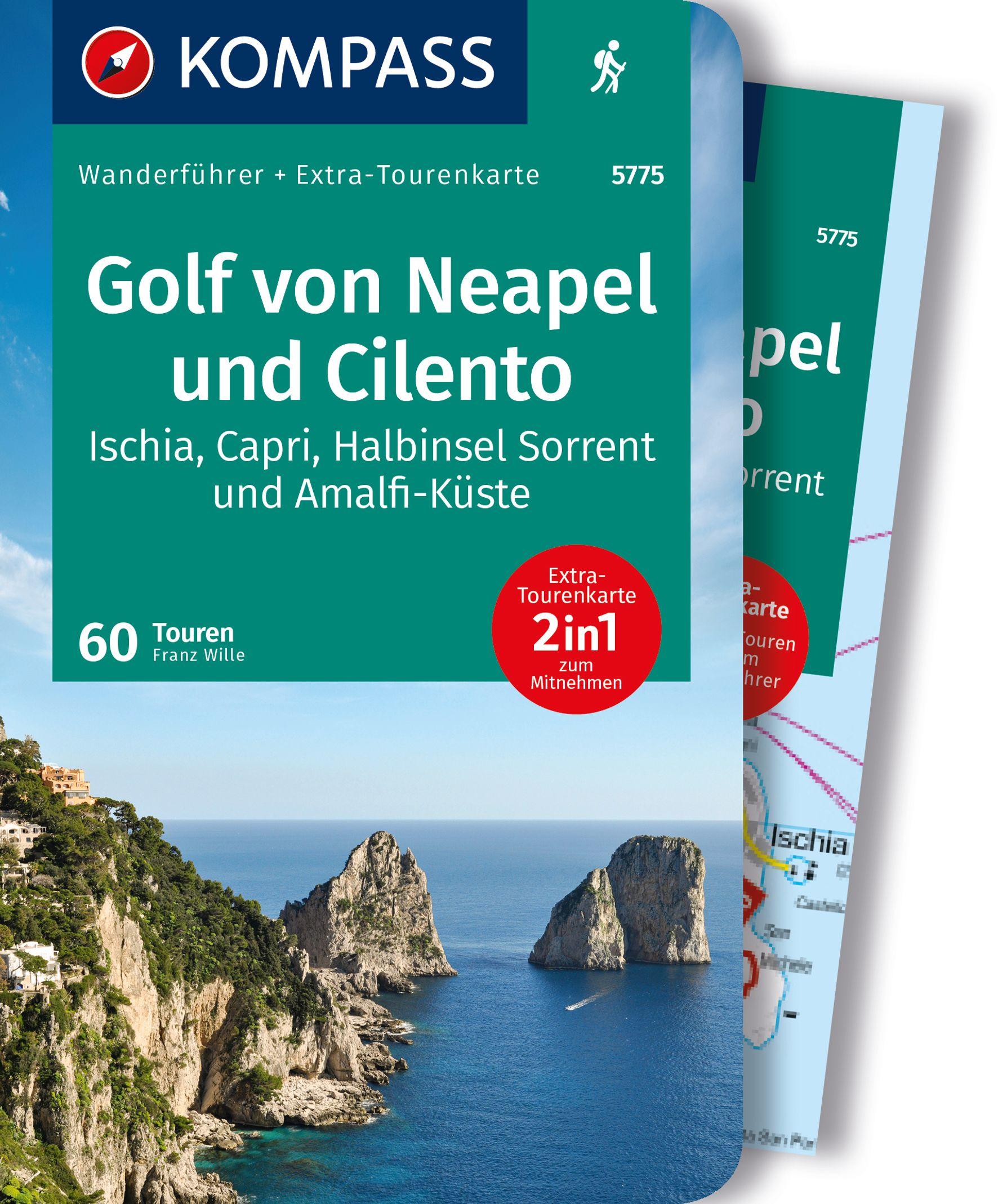 Cover: 9783991216780 | KOMPASS Wanderführer Golf von Neapel, Ischia, Capri, Halbinsel...
