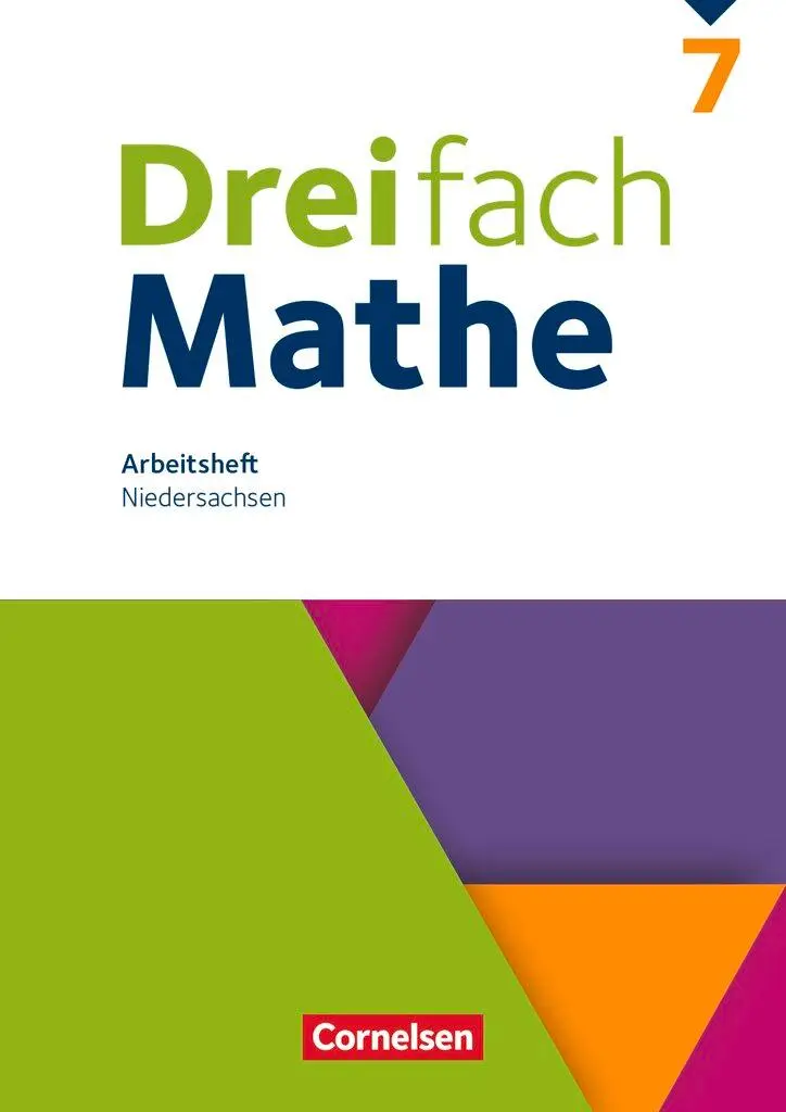 Cover: 9783060436880 | Dreifach Mathe 7. Schuljahr. Niedersachsen - Arbeitsheft mit Lösungen