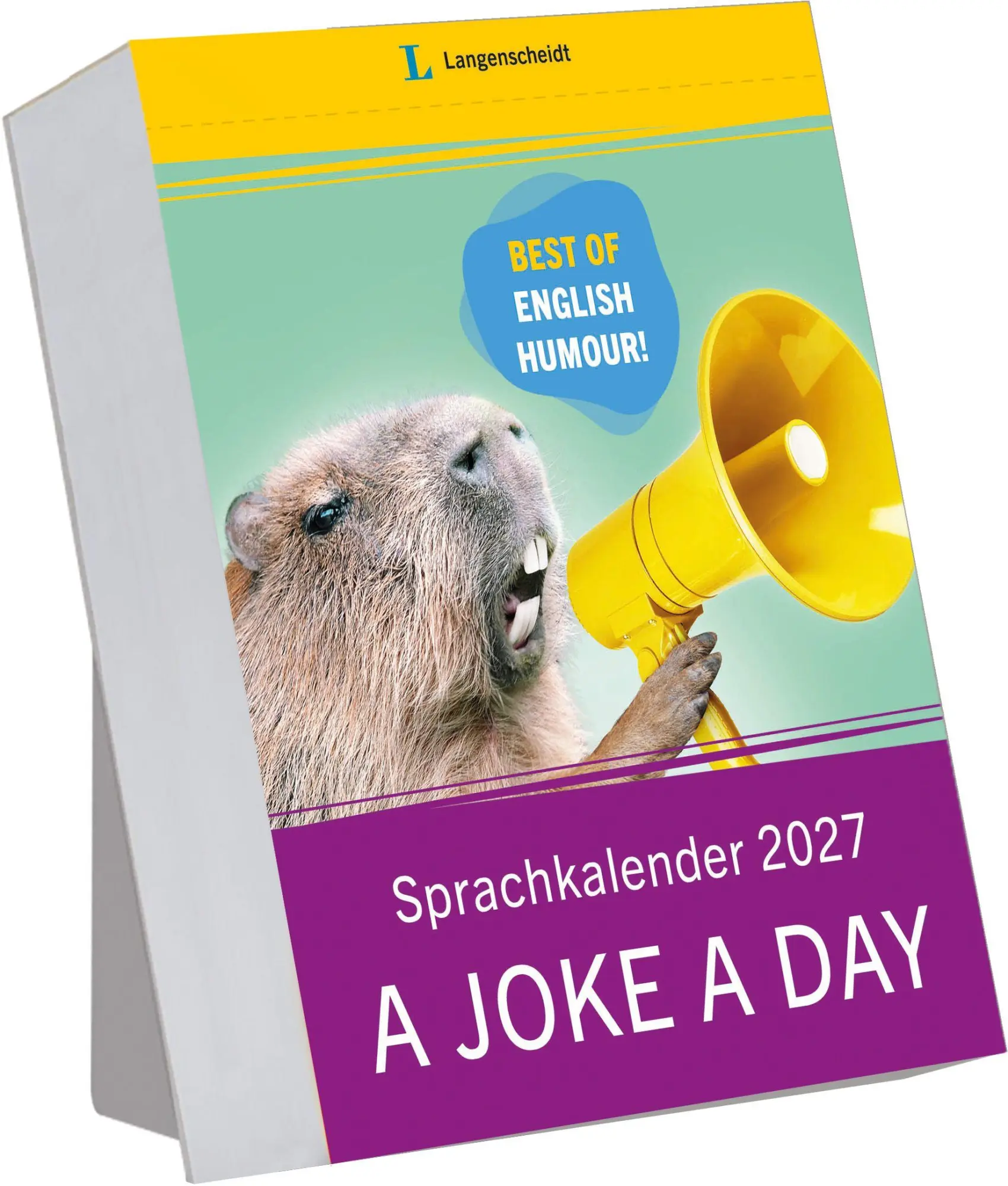 Cover: 9783125636880 | Langenscheidt Sprachkalender A Joke a Day 2027 | Tagesabreißkalender