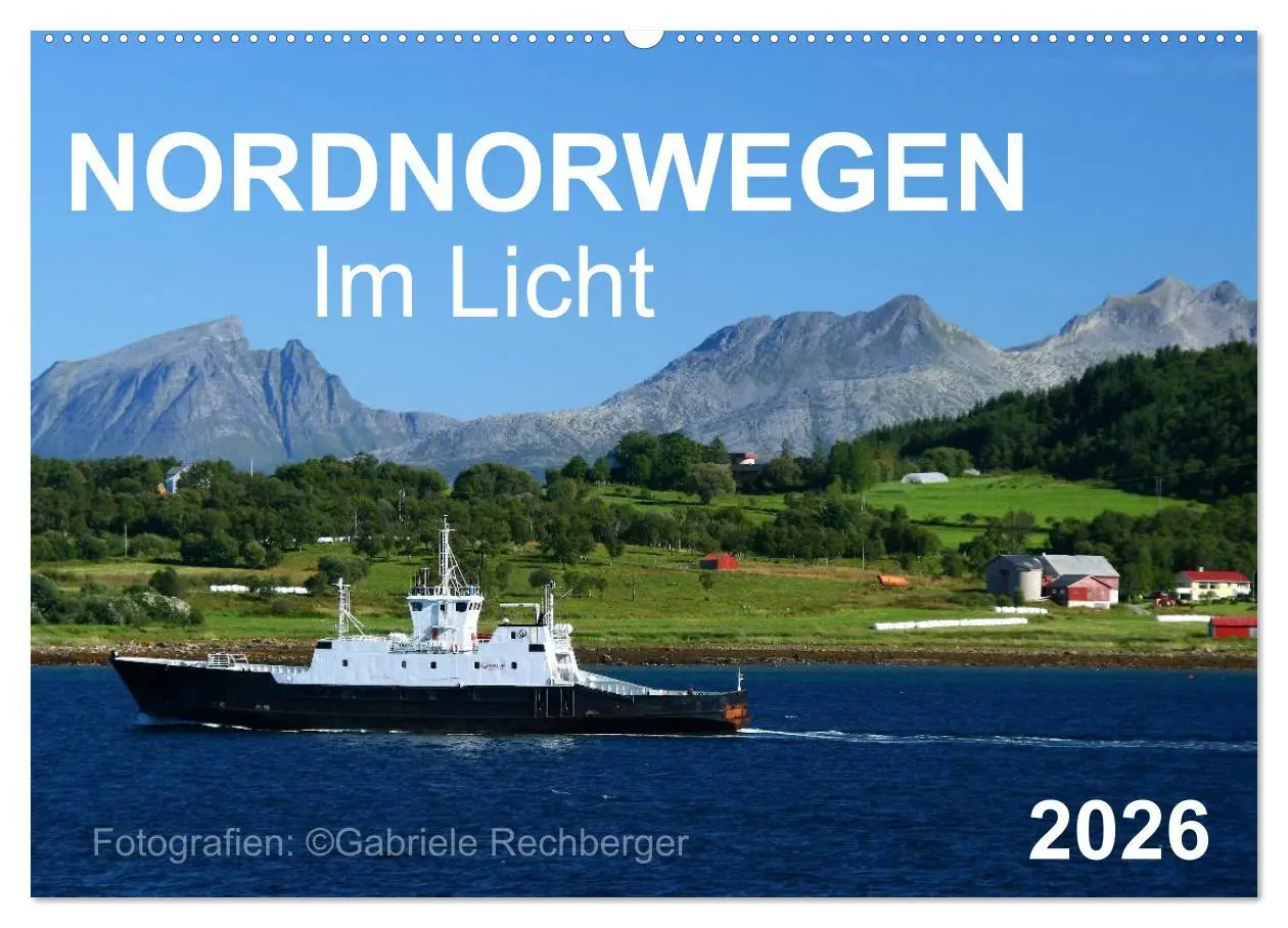 Cover: 9783516096880 | Nordnorwegen im Licht (Wandkalender 2026 DIN A2 quer), CALVENDO...