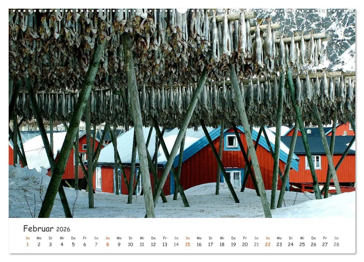 Bild: 9783516096880 | Nordnorwegen im Licht (Wandkalender 2026 DIN A2 quer), CALVENDO...