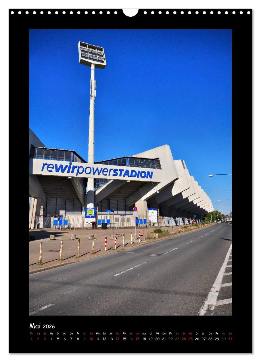 Bild: 9783516476880 | Bochum (Wandkalender 2026 DIN A3 hoch), CALVENDO Monatskalender | 2026