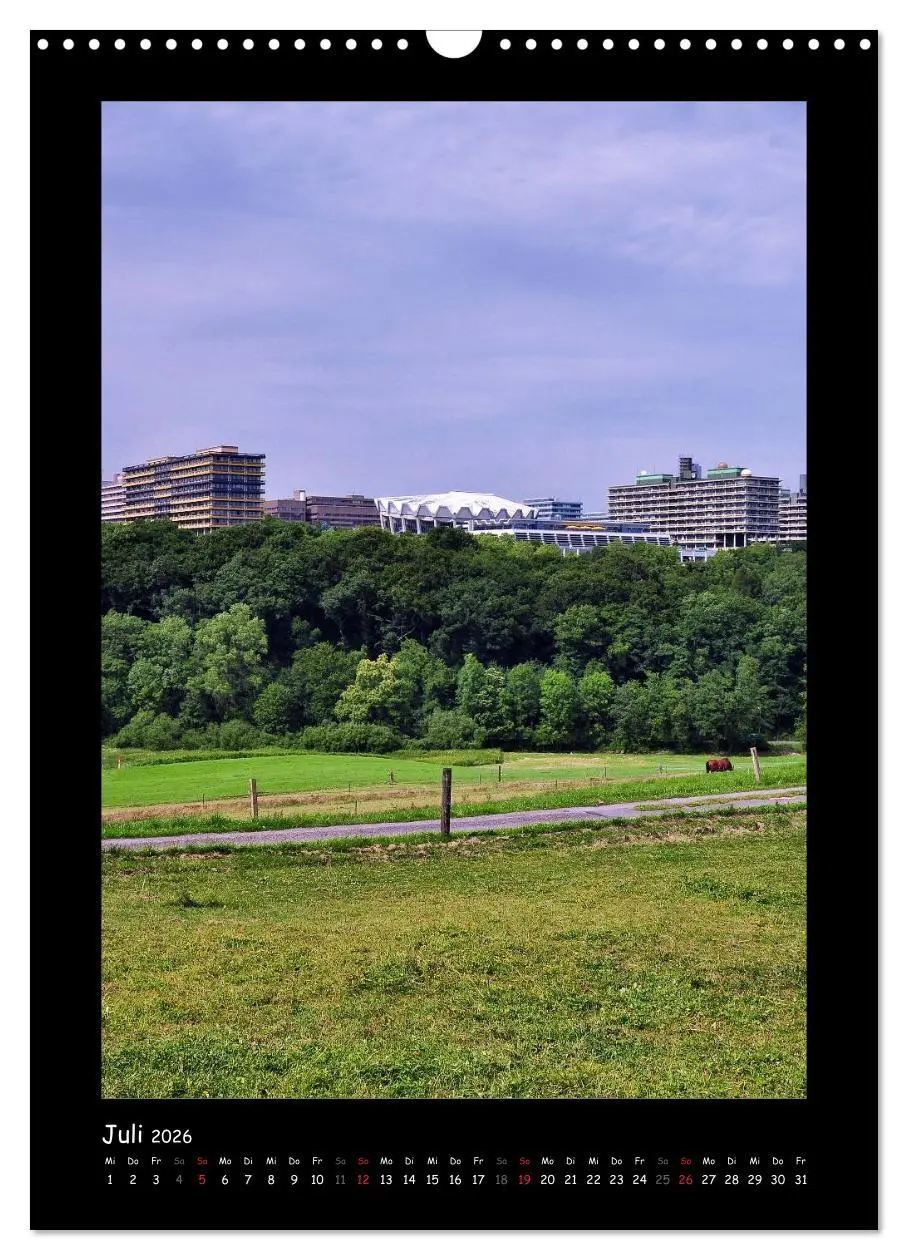 Bild: 9783516476880 | Bochum (Wandkalender 2026 DIN A3 hoch), CALVENDO Monatskalender | 2026