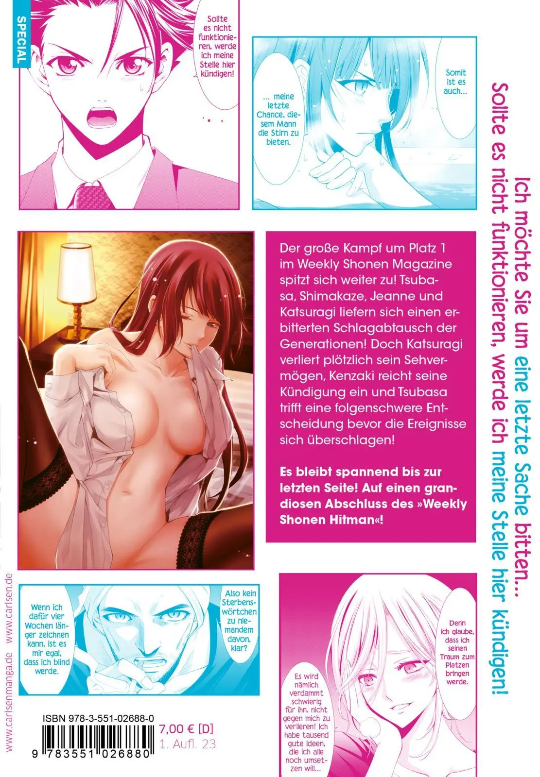 Rückseite: 9783551026880 | Weekly Shonen Hitman 13 | Die Manga-Redaktions-Romcom | Kouji Seo