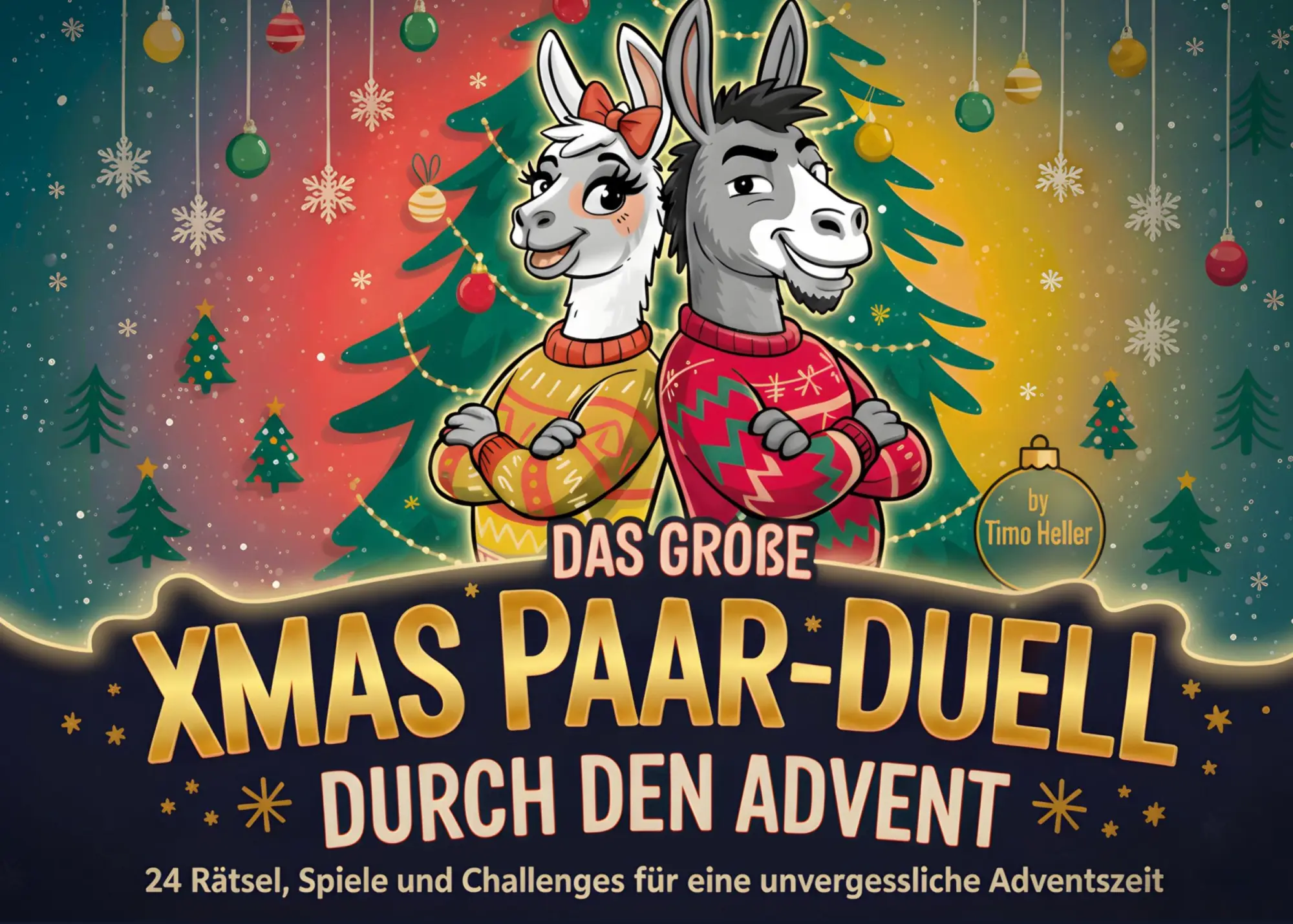 Cover: 9783695126880 | Das große XMAS Paar-Duell durch den Advent | Timo Heller | Taschenbuch