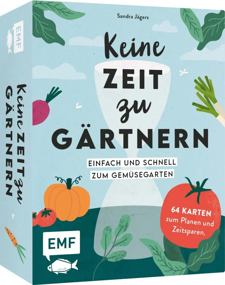Cover: 9783745926880 | Kartenset: Keine Zeit zu gärtnern - 64 Karten - Einfach und schnell...