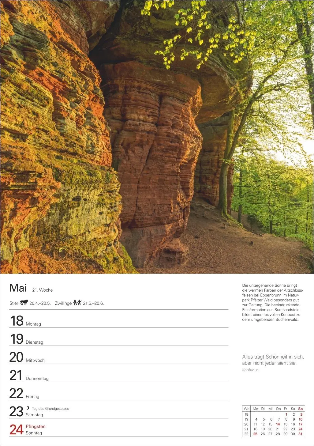 Bild: 9783840036880 | Naturschätze Deutschlands Wochenplaner 2026 - Eine Reise in 53 Bildern
