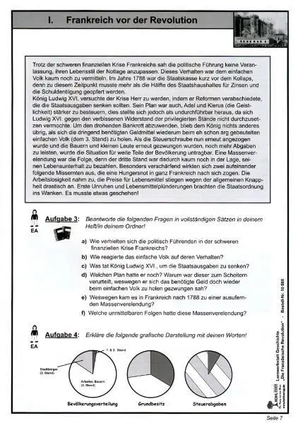 Bild: 9783866326880 | Lernwerkstatt - Die Französische Revolution | Kohl | Broschüre | 48 S.
