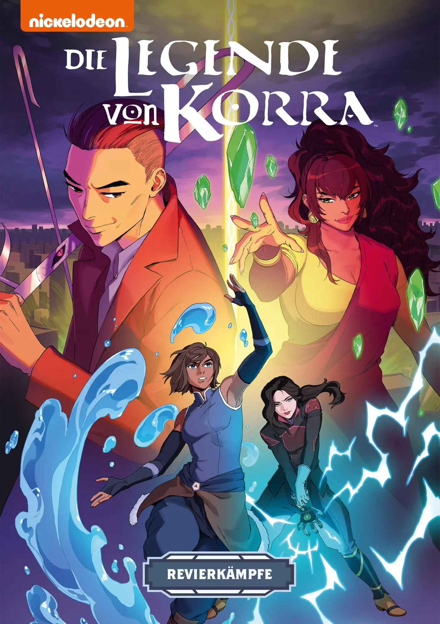 Cover: 9783986666880 | Die Legende von Korra: Softcover Sammelband 1 | Revierkämpfe | Buch