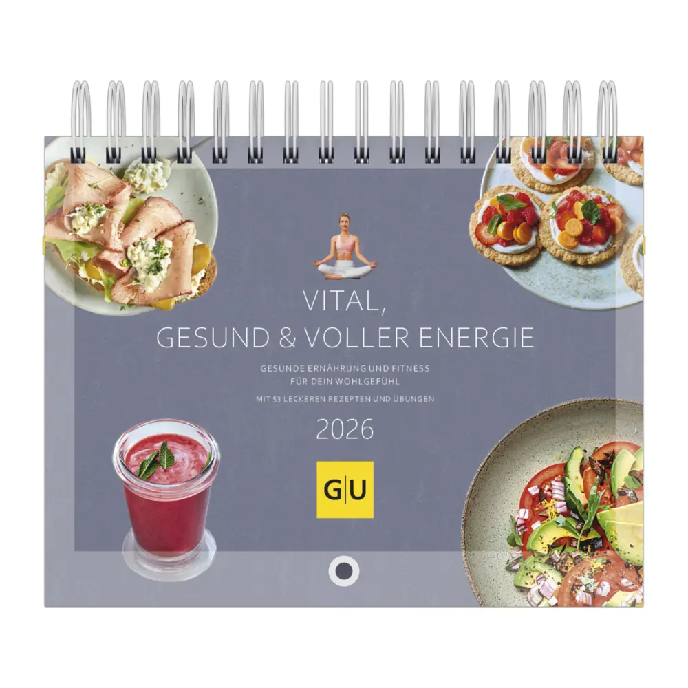 Cover: 4069095006980 | G U - Vital, gesund &amp; voller Energie- Buch-Wandkalender A5 (15 × 21...