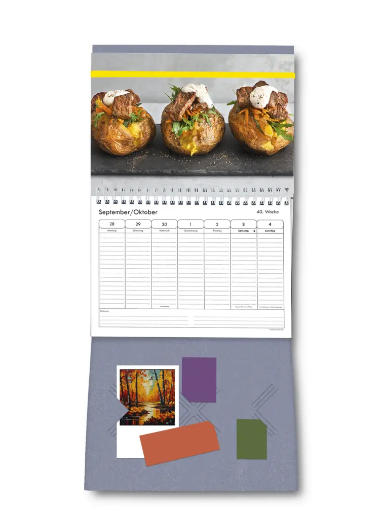 Bild: 4069095006980 | G U - Vital, gesund &amp; voller Energie- Buch-Wandkalender A5 (15 × 21...