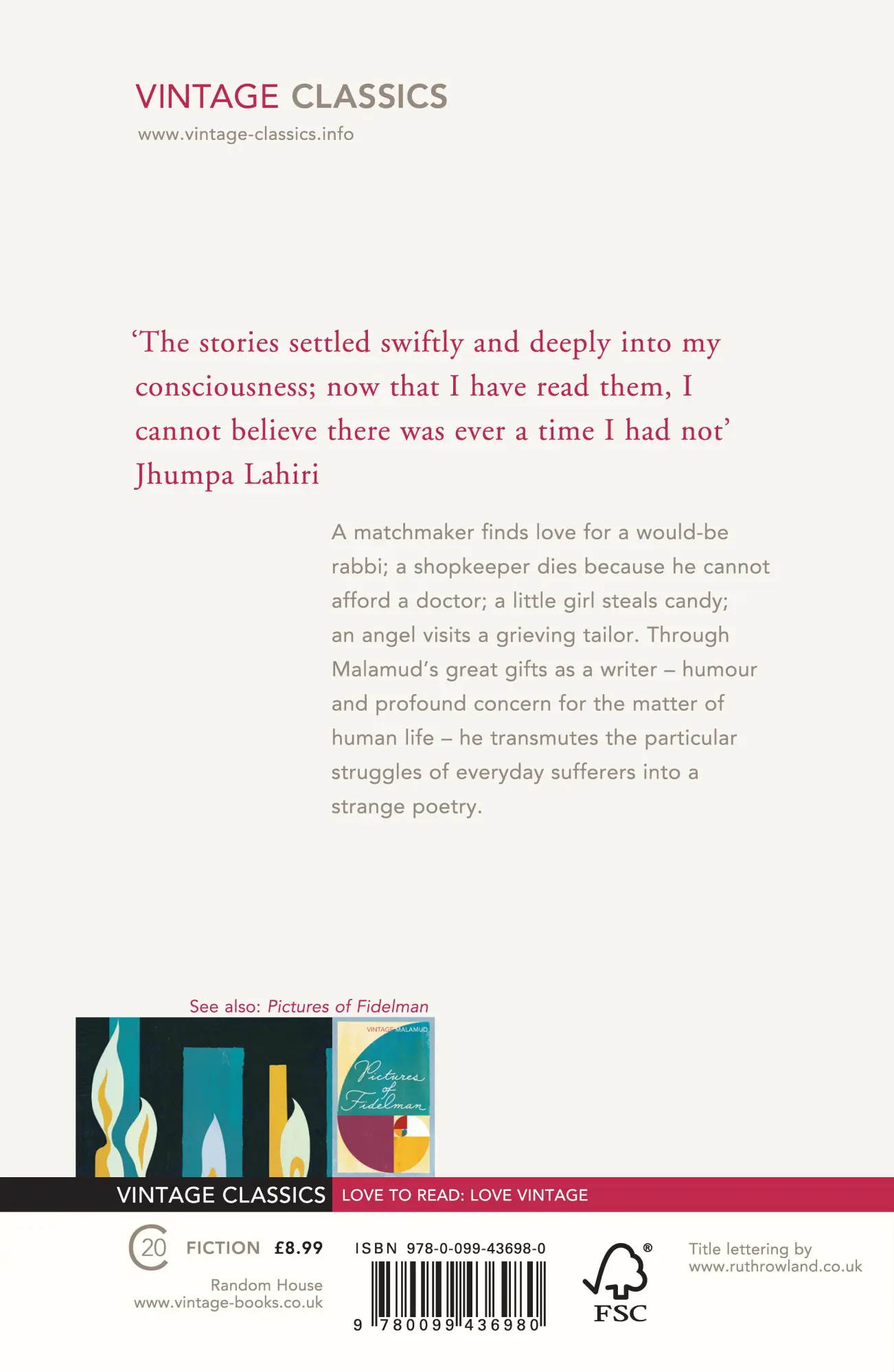 Rückseite: 9780099436980 | The Magic Barrel | Bernard Malamud | Taschenbuch | Englisch | 2014