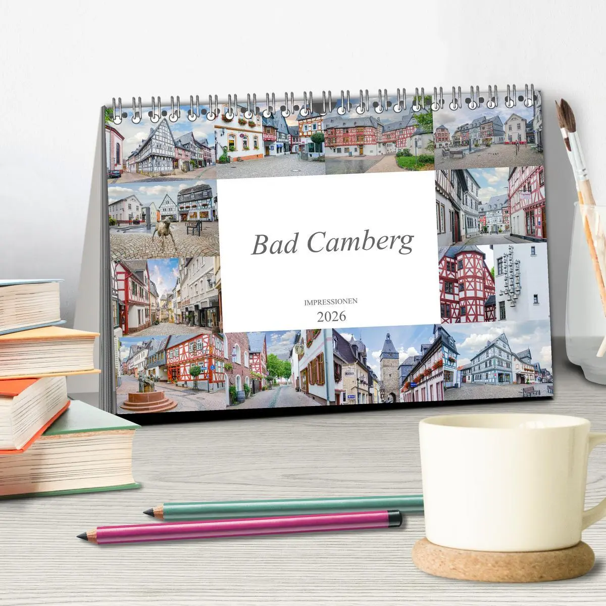 Bild: 9783457756980 | Bad Camberg Impressionen (Tischkalender 2026 DIN A5 quer), CALVENDO...