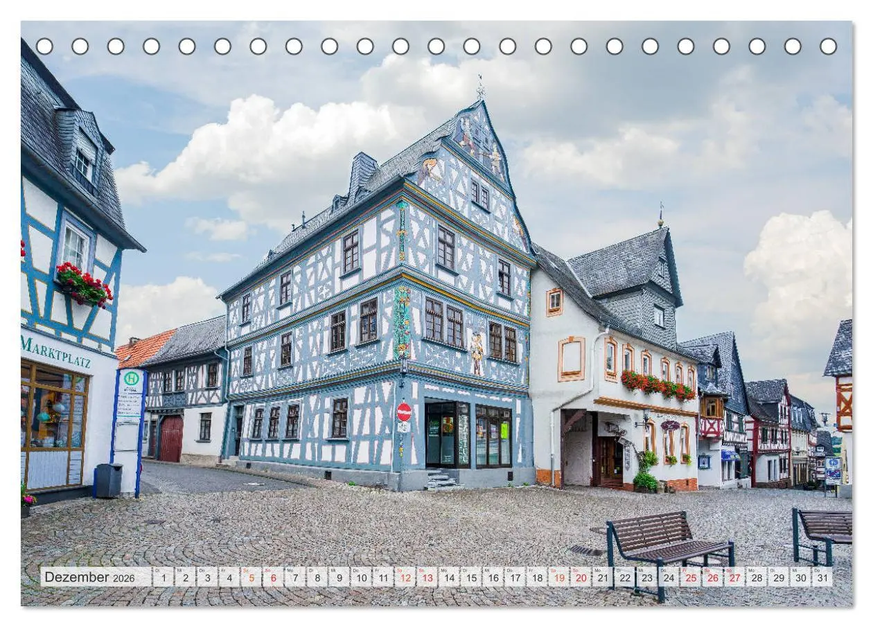 Bild: 9783457756980 | Bad Camberg Impressionen (Tischkalender 2026 DIN A5 quer), CALVENDO...