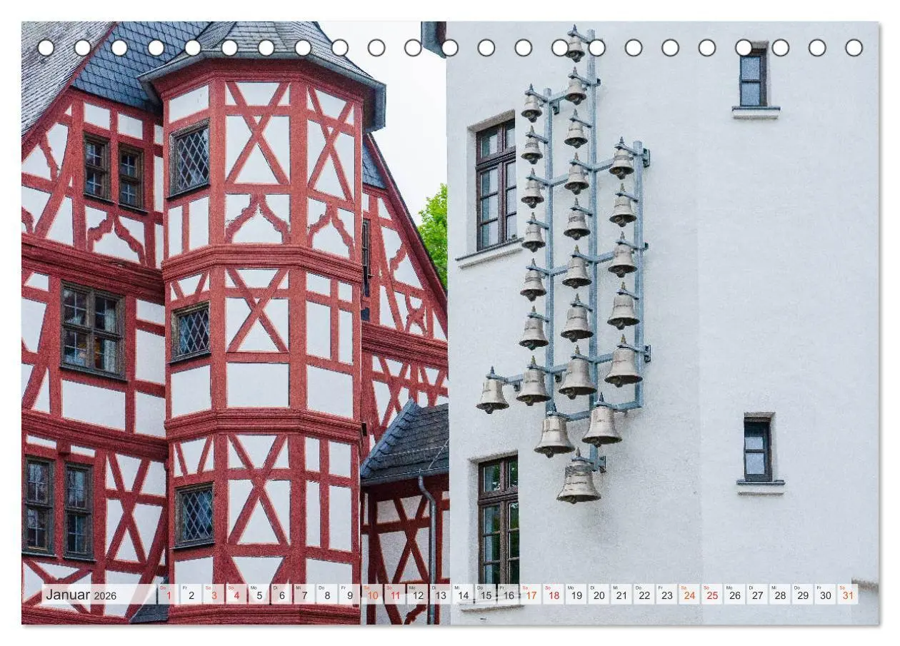 Bild: 9783457756980 | Bad Camberg Impressionen (Tischkalender 2026 DIN A5 quer), CALVENDO...