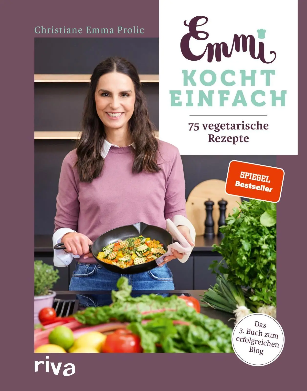 Cover: 9783742326980 | Emmi kocht einfach: 75 vegetarische Rezepte | Christiane Emma Prolic Cover: 9783742326980 | Emmi kocht einfach: 75 vegetarische Rezepte | Christiane Emma Prolic