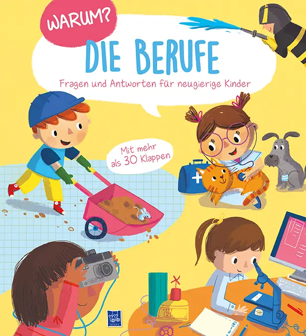 Cover: 9789464226980 | Warum? - Die Berufe | Buch | Klappenbroschur | 14 S. | Deutsch | 2022