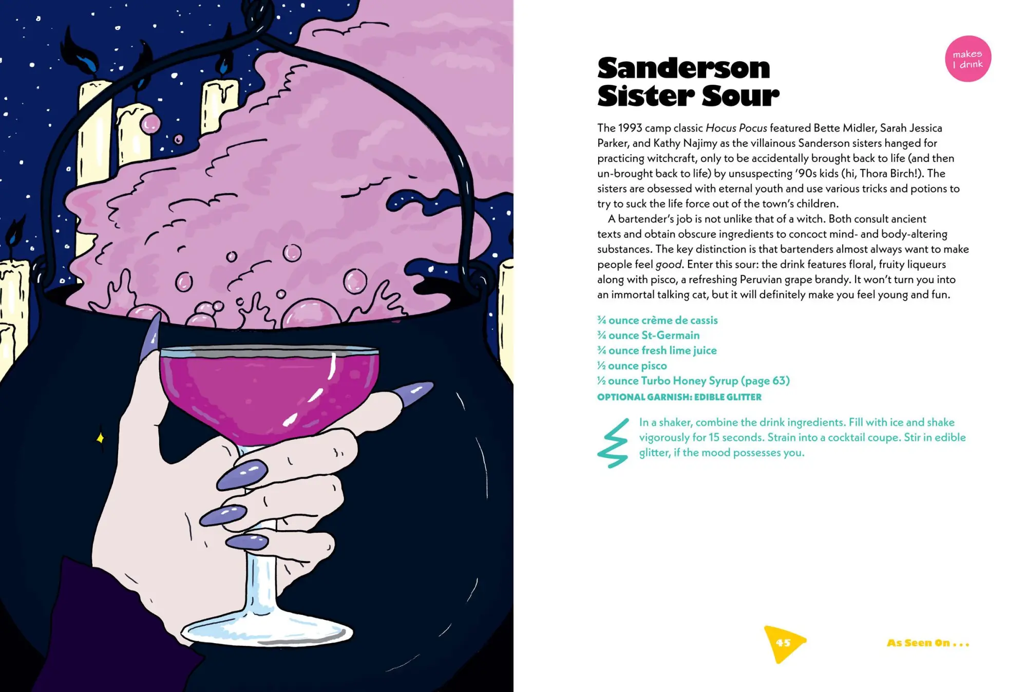 Bild: 9781454947080 | Saved by the Bellini | &amp; Other 90s-Inspired Cocktails: A Cocktail Book