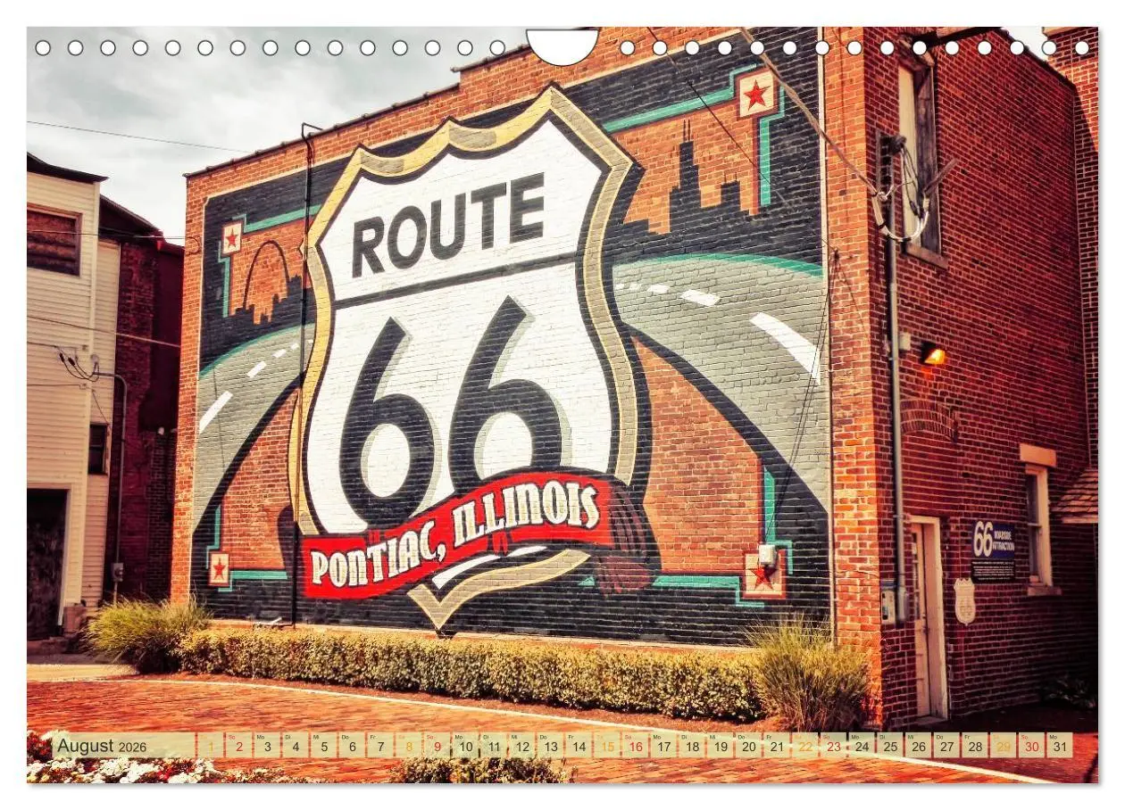 Bild: 9783457957080 | Nostalgie auf 2451 Meilen - Route 66 (Wandkalender 2026 DIN A4...