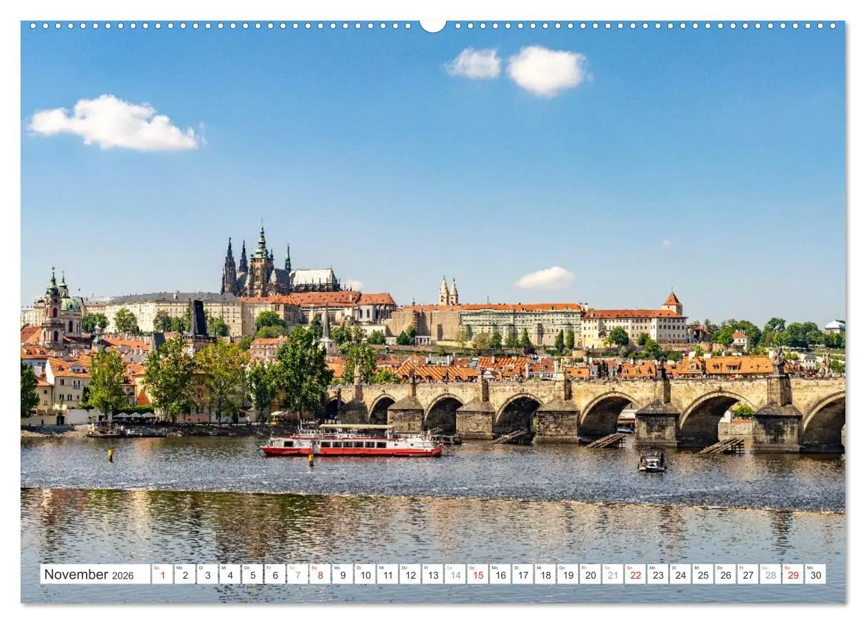Bild: 9783516597080 | Tschechische Republik - Prag (Wandkalender 2026 DIN A2 quer),...