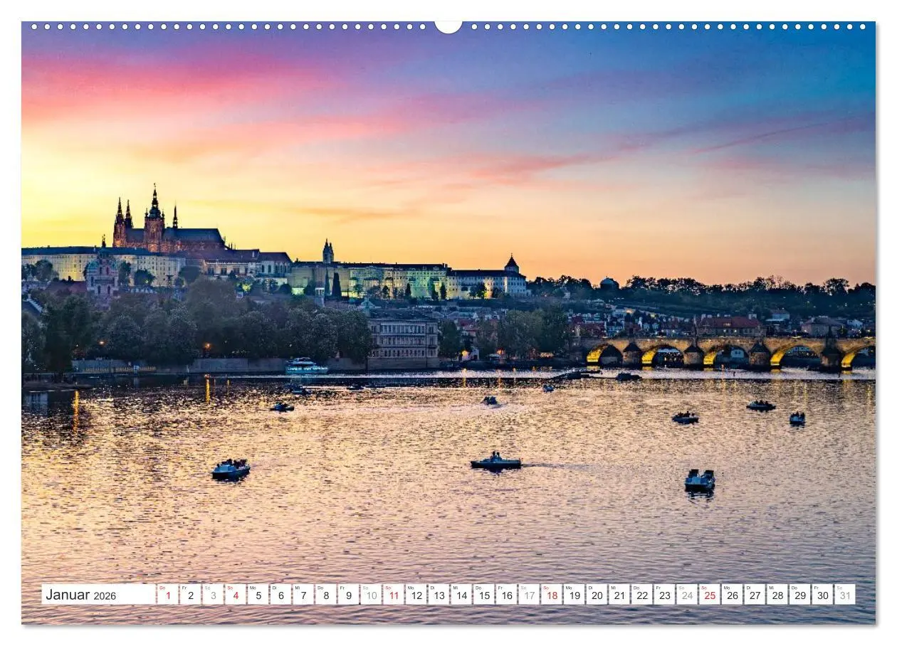 Bild: 9783516597080 | Tschechische Republik - Prag (Wandkalender 2026 DIN A2 quer),...
