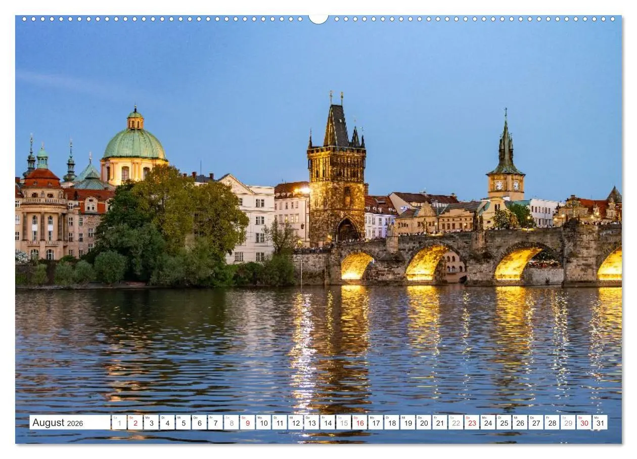 Bild: 9783516597080 | Tschechische Republik - Prag (Wandkalender 2026 DIN A2 quer),...