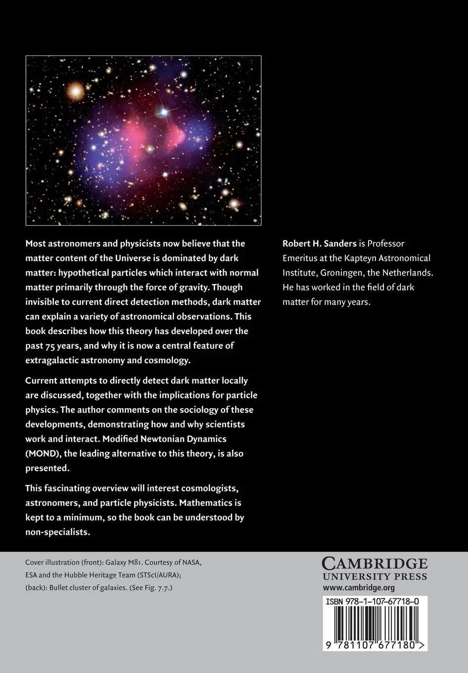 Rückseite: 9781107677180 | The Dark Matter Problem | Robert H. Sanders | Taschenbuch | Englisch