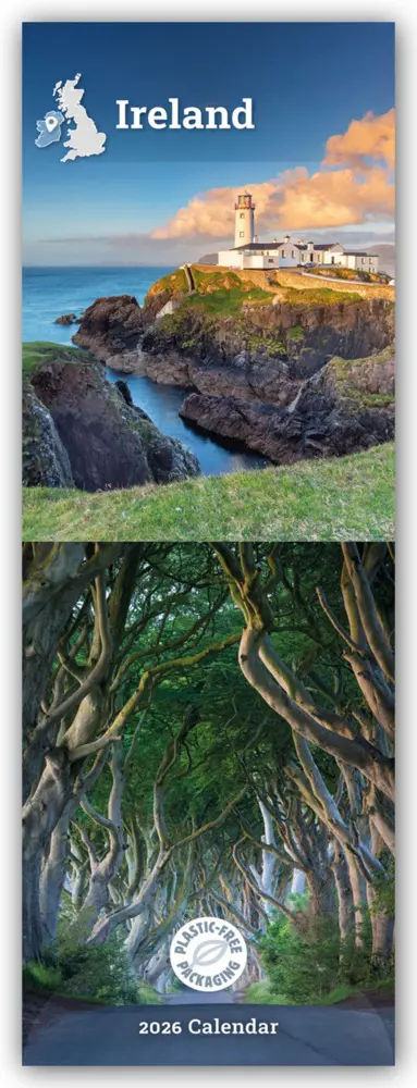 Cover: 9781529897180 | Irland 2026 - Slimline-Kalender | Carousel Calendar | Kalender | 14 S.