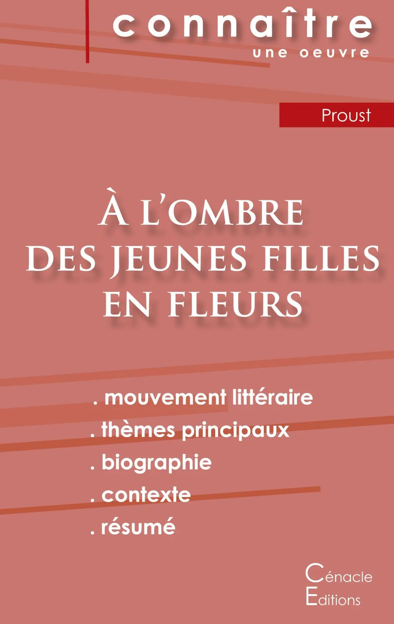 Cover: 9782367887180 | Fiche de lecture À l'ombre des jeunes filles en fleurs de Marcel...