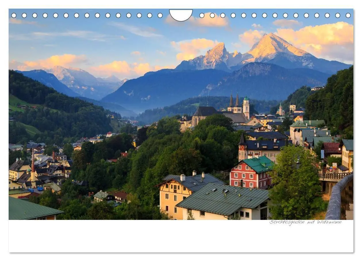 Bild: 9783435787180 | Berchtesgadener Land (Wandkalender 2025 DIN A4 quer), CALVENDO...