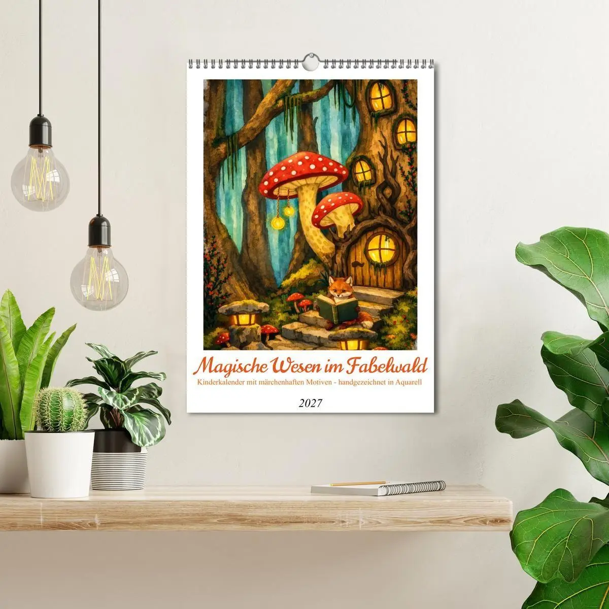 Bild: 9783569747180 | Magische Wesen im Fabelwald (Wandkalender 2027 DIN A3 hoch),...