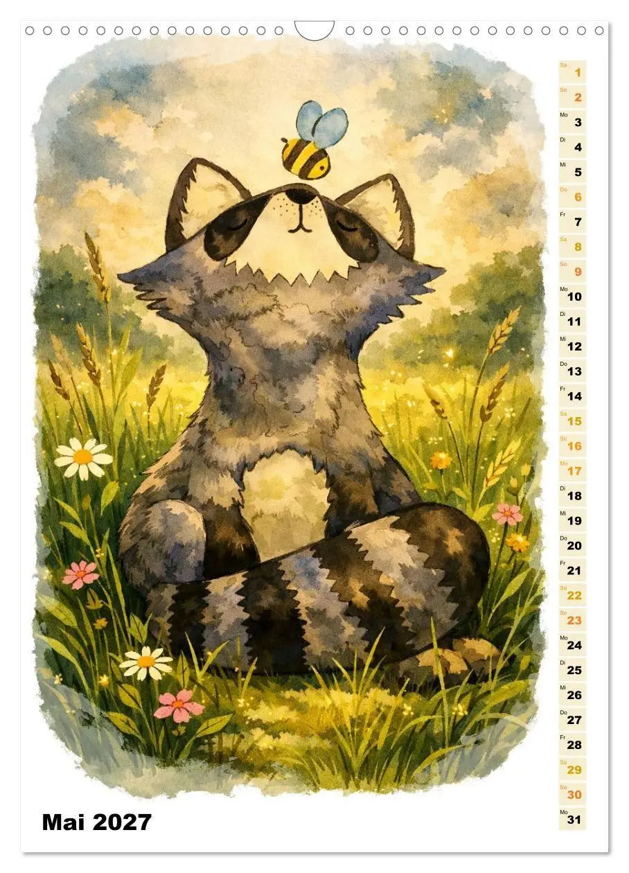 Bild: 9783569747180 | Magische Wesen im Fabelwald (Wandkalender 2027 DIN A3 hoch),...
