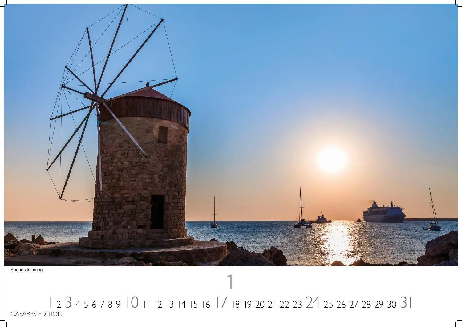 Bild: 9781835247280 | Rhodos Kalender 2027 - Wandkalender Fotokalender Griechenland...
