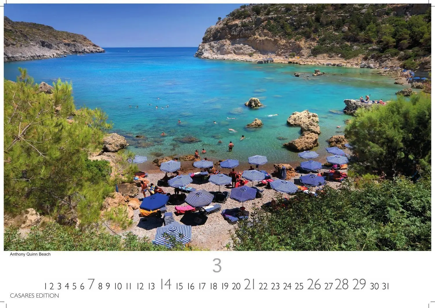 Bild: 9781835247280 | Rhodos Kalender 2027 - Wandkalender Fotokalender Griechenland...