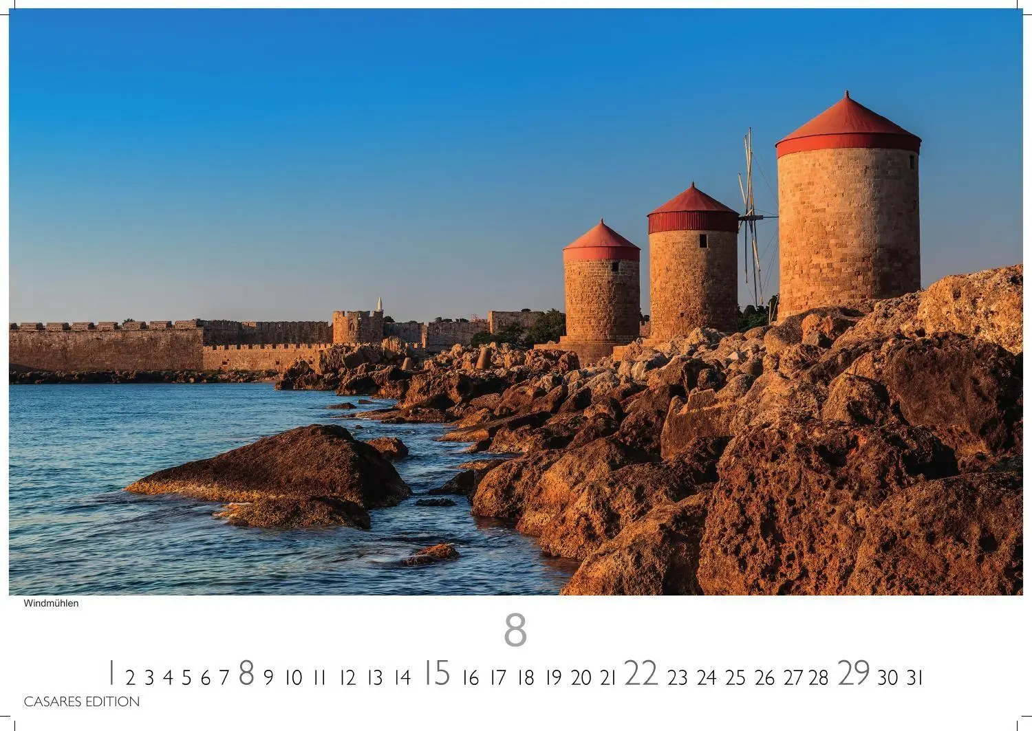 Bild: 9781835247280 | Rhodos Kalender 2027 - Wandkalender Fotokalender Griechenland...