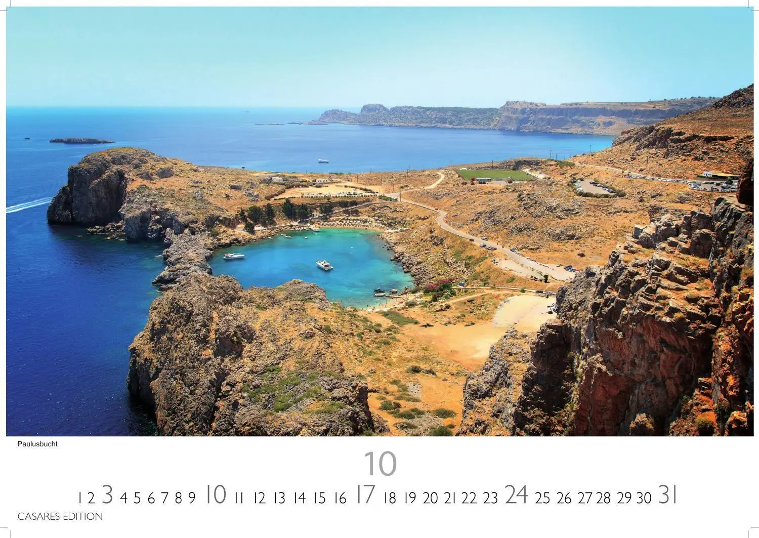 Bild: 9781835247280 | Rhodos Kalender 2027 - Wandkalender Fotokalender Griechenland...