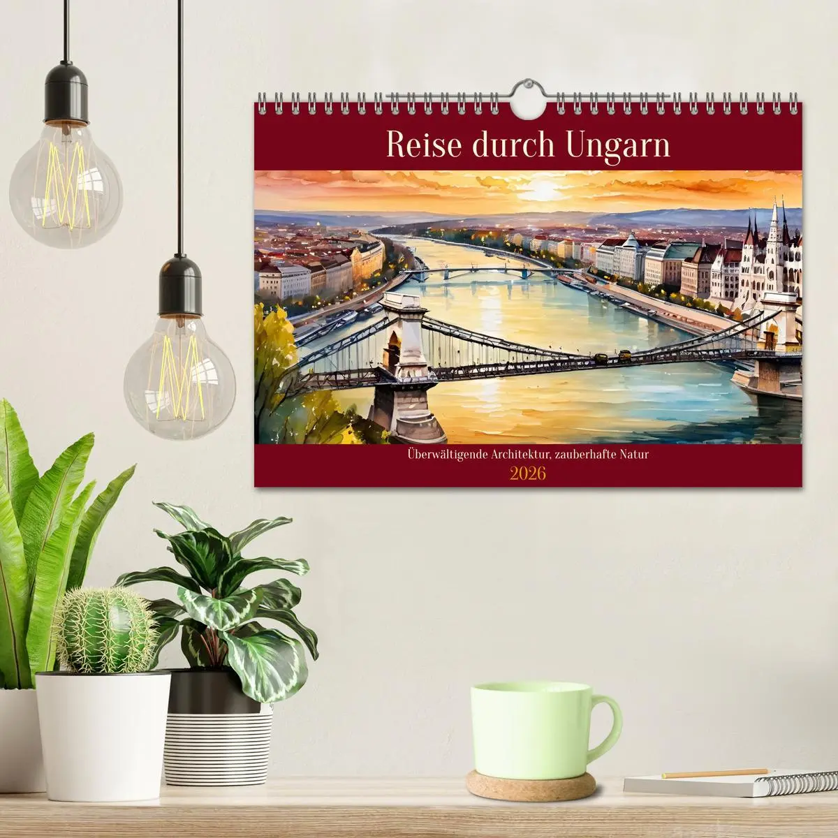 Bild: 9783457317280 | Reise durch Ungarn (Wandkalender 2026 DIN A4 quer), CALVENDO...