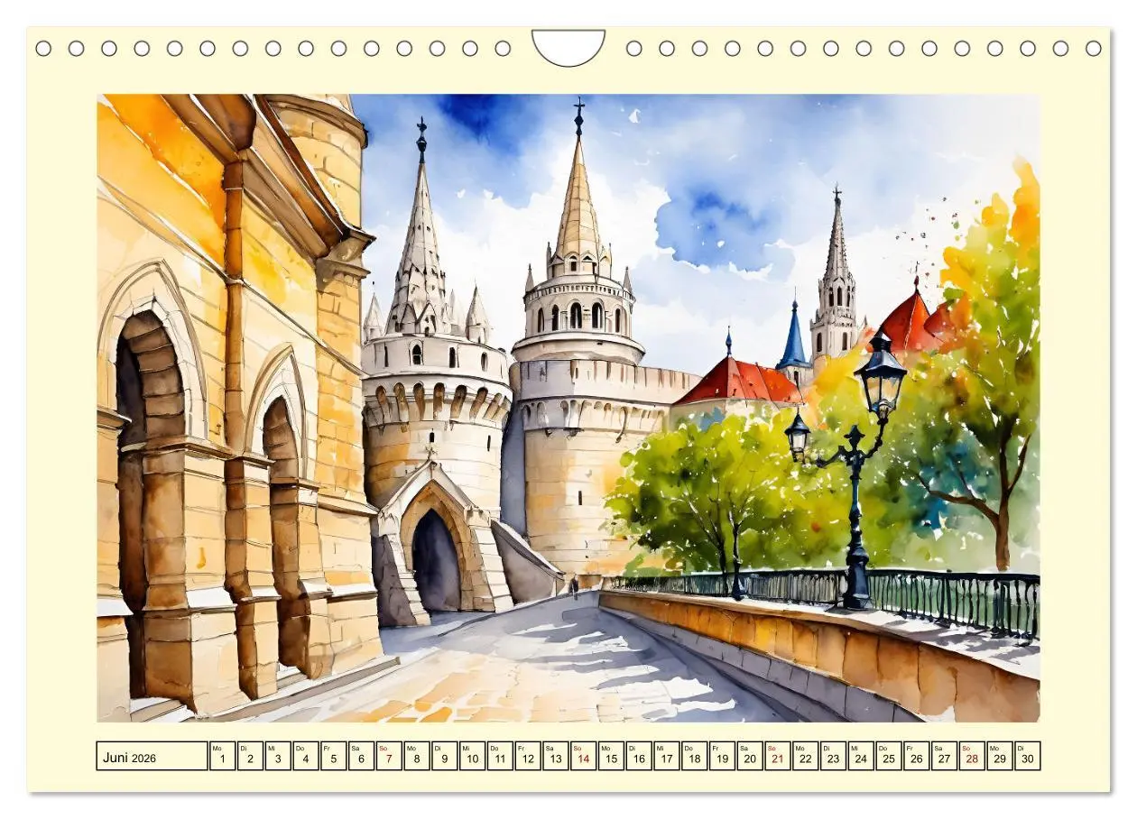 Bild: 9783457317280 | Reise durch Ungarn (Wandkalender 2026 DIN A4 quer), CALVENDO...