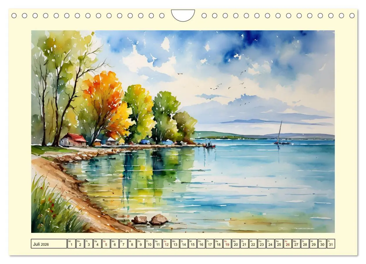 Bild: 9783457317280 | Reise durch Ungarn (Wandkalender 2026 DIN A4 quer), CALVENDO...