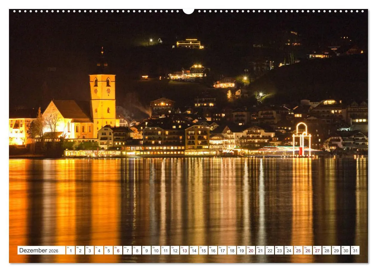 Bild: 9783457867280 | Der schöne Wolfgangsee im Salzkammergut (Wandkalender 2026 DIN A2...