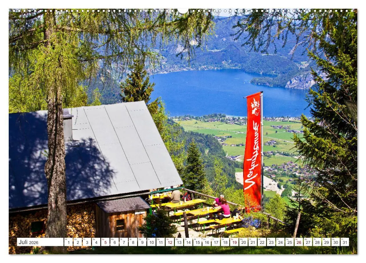 Bild: 9783457867280 | Der schöne Wolfgangsee im Salzkammergut (Wandkalender 2026 DIN A2...
