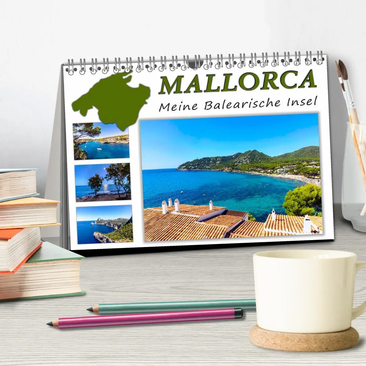 Bild: 9783457937280 | MALLORCA, Meine Balearische Insel (Tischkalender 2026 DIN A5 quer),...