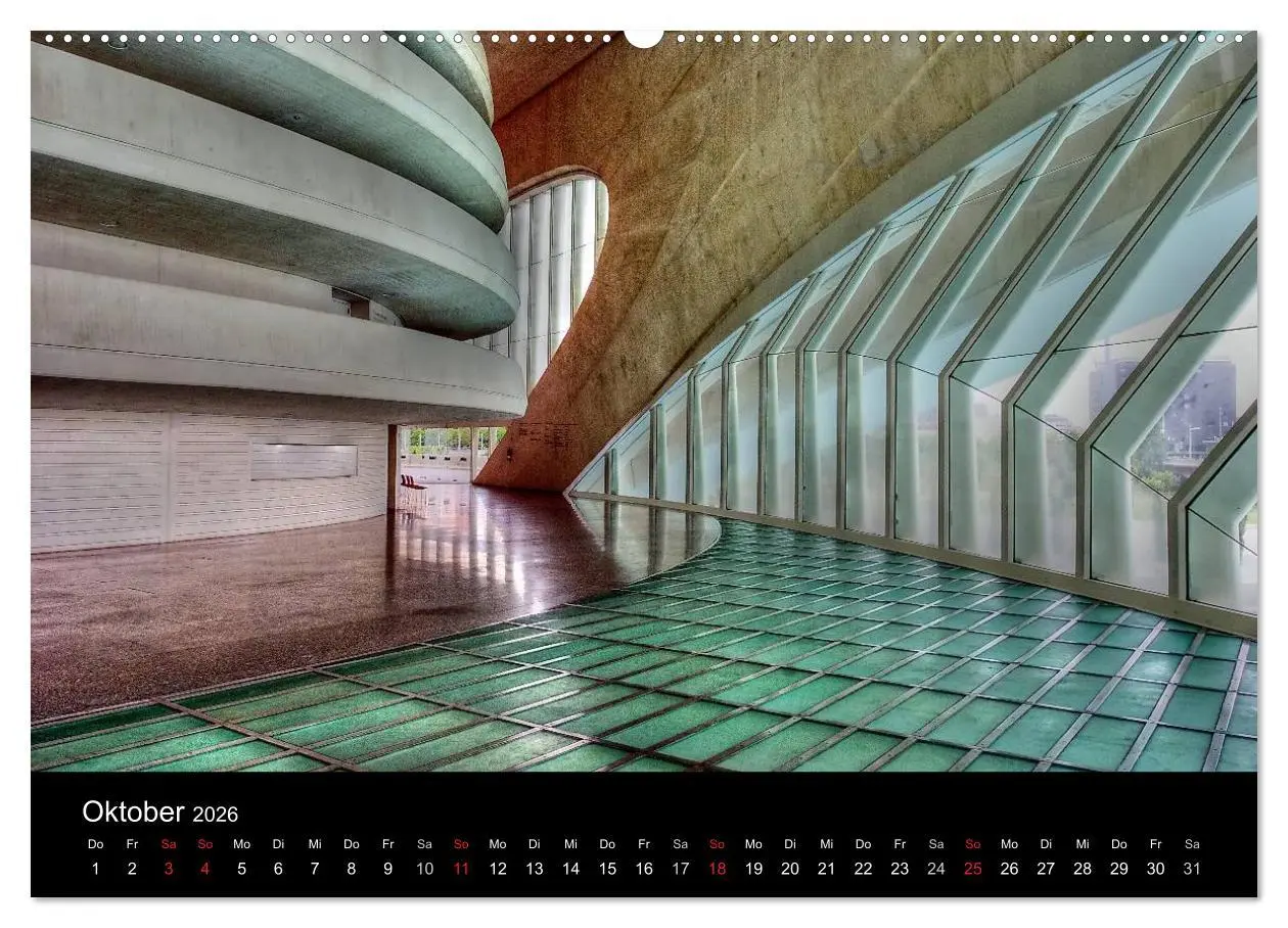 Bild: 9783516197280 | Moderne Architektur in Valencia (Wandkalender 2026 DIN A2 quer),...