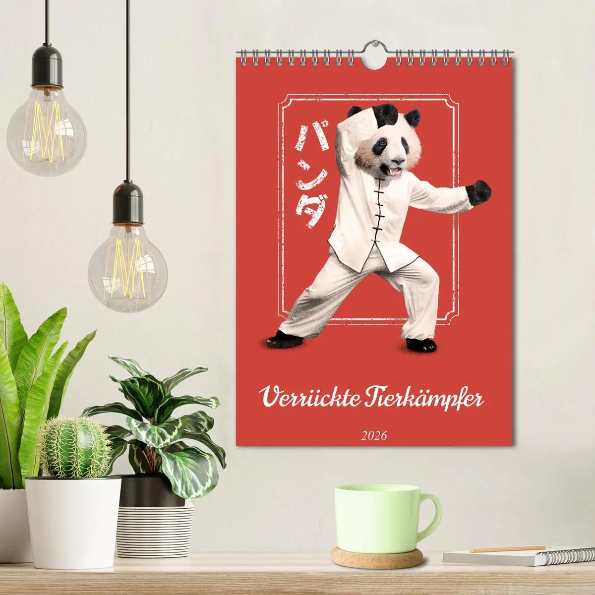 Bild: 9783516337280 | Verrückte Tier Kämpfer (Wandkalender 2026 DIN A4 hoch), CALVENDO...