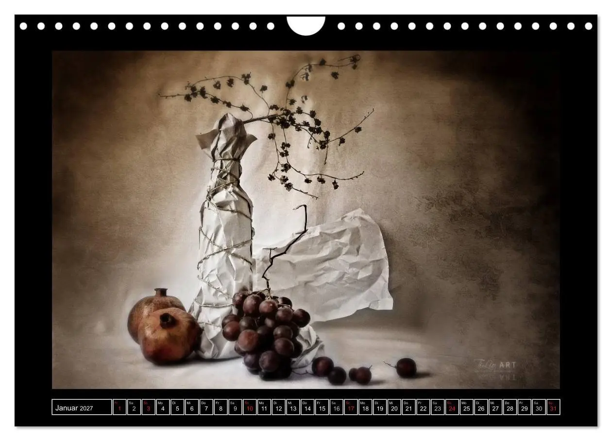 Bild: 9783594247280 | Stillleben (Wandkalender 2027 DIN A4 quer), CALVENDO Monatskalender