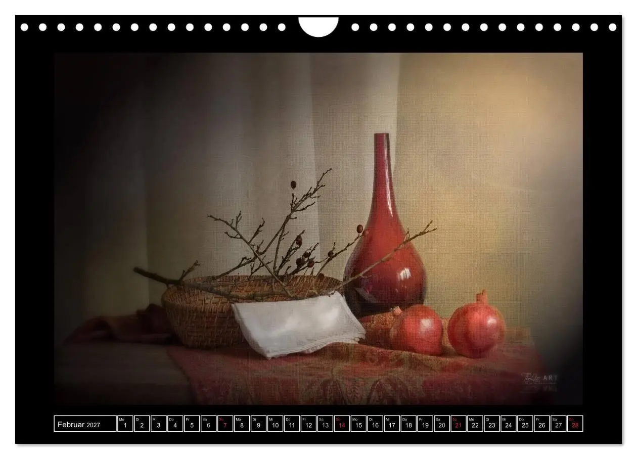 Bild: 9783594247280 | Stillleben (Wandkalender 2027 DIN A4 quer), CALVENDO Monatskalender