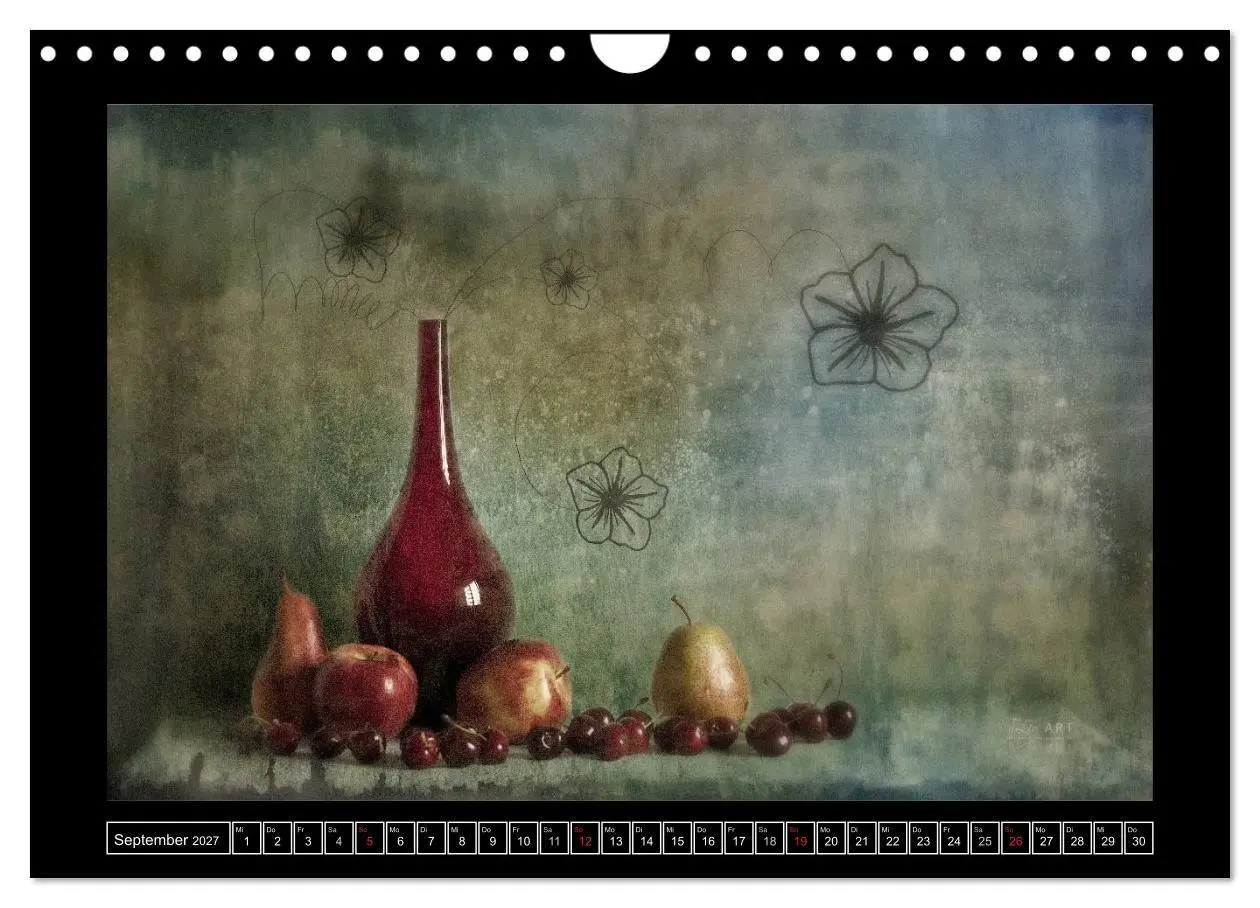 Bild: 9783594247280 | Stillleben (Wandkalender 2027 DIN A4 quer), CALVENDO Monatskalender