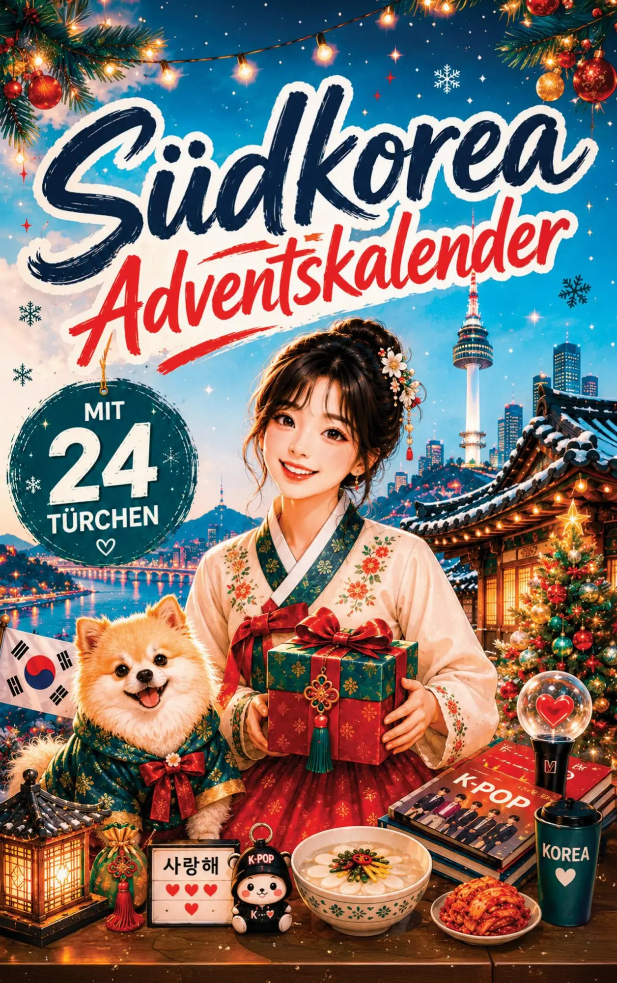 Cover: 9789403947280 | Südkorea Adventskalender | Selina Winterbach | Taschenbuch | Deutsch