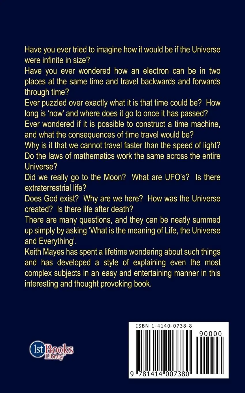 Rückseite: 9781414007380 | Science, the Universe and God | The Search for Truth | Keith Mayes